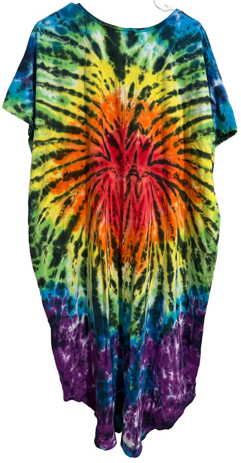 Rainbow Sunburst dress 2XL