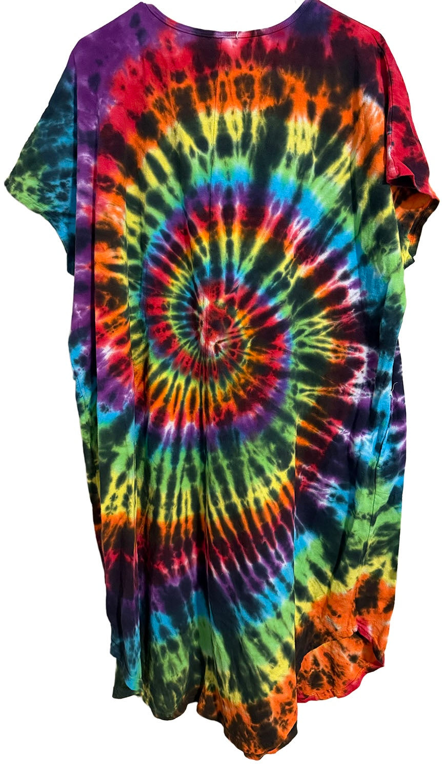 Rainbow Chaos Spiral dress L